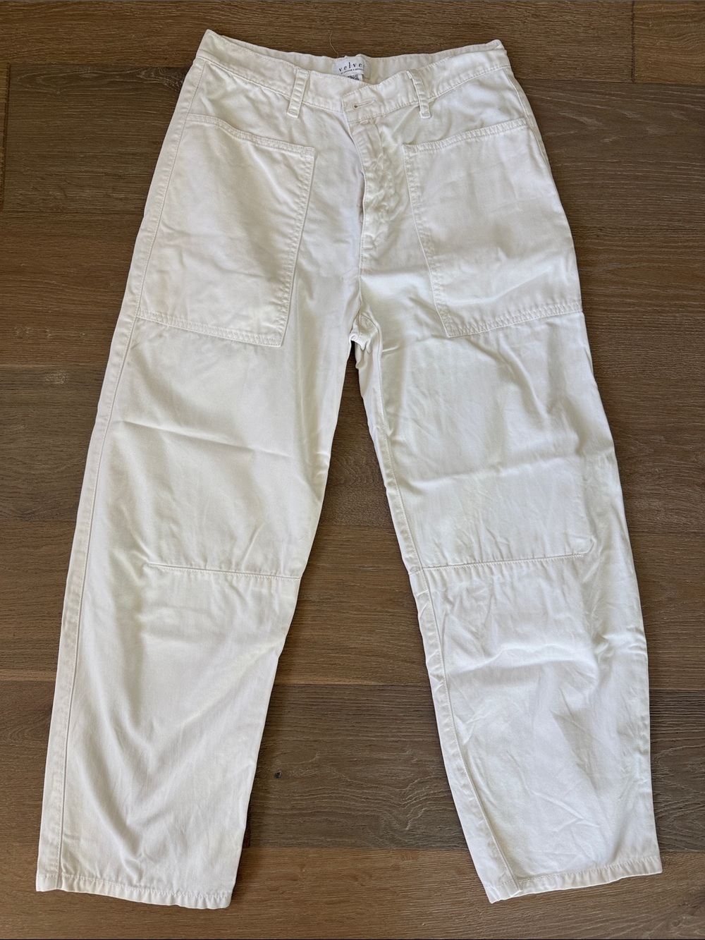 Velvet by Graham & Spencer Off-White Cargo Pants